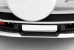 Защита заднего бампера с накладкой d63мм Chevrolet Niva FL (нерж)